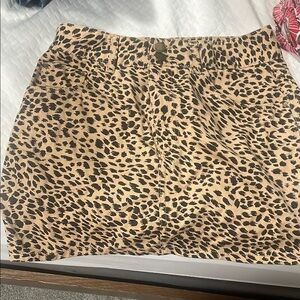 Billabong multicolored mini pencil skirt